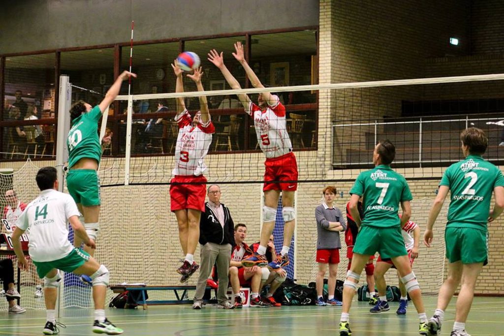 Dit is VV Tupos. Volleybal sinds 1954.